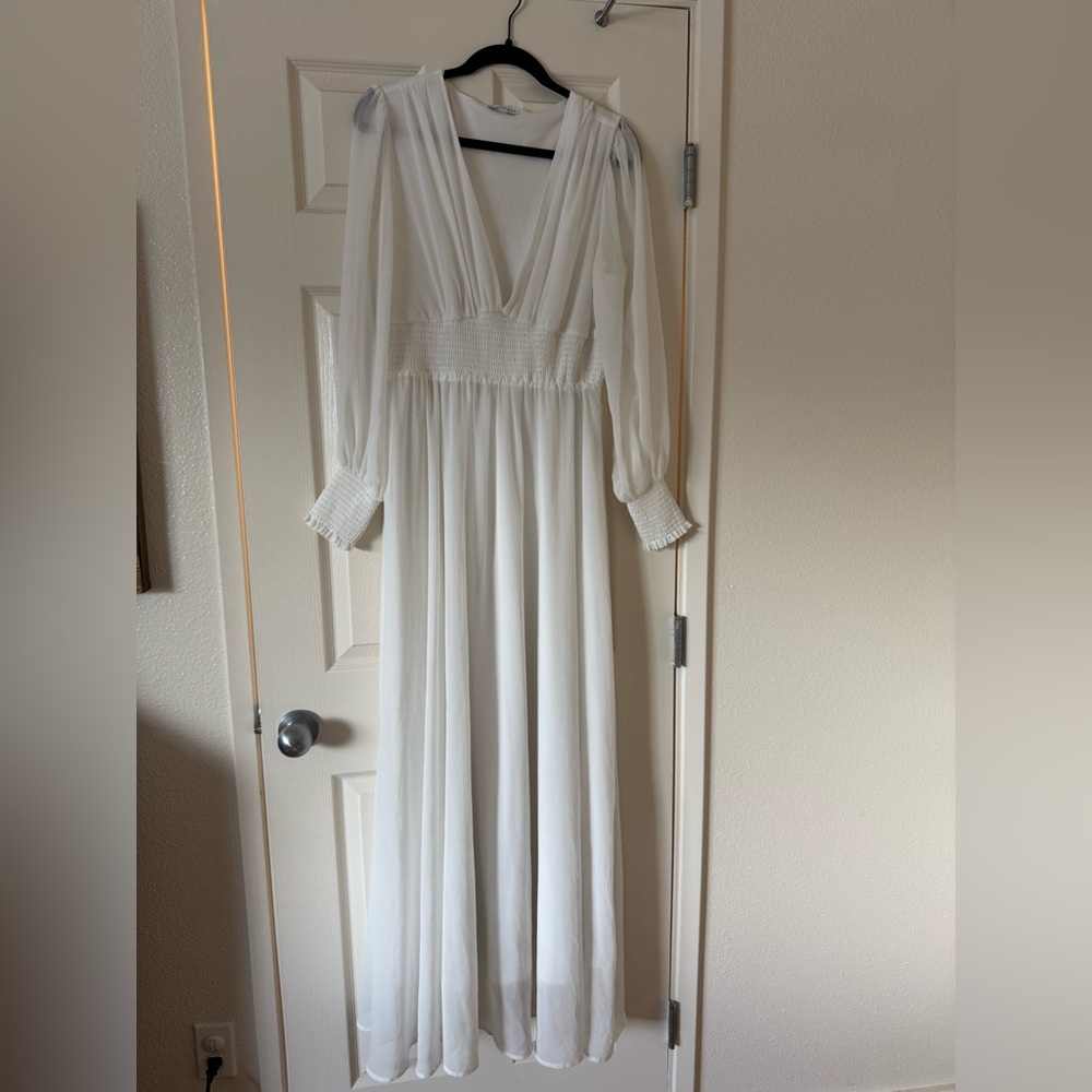 Baltic Born White Olivia Maxi Dress - Picture 3 of 9